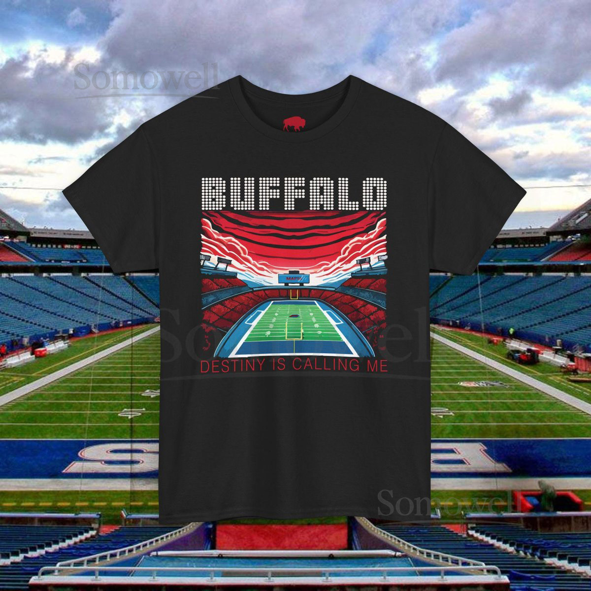 Buffalo Bills 'Destiny is Calling Me' T-Shirt Game Day Tee_221