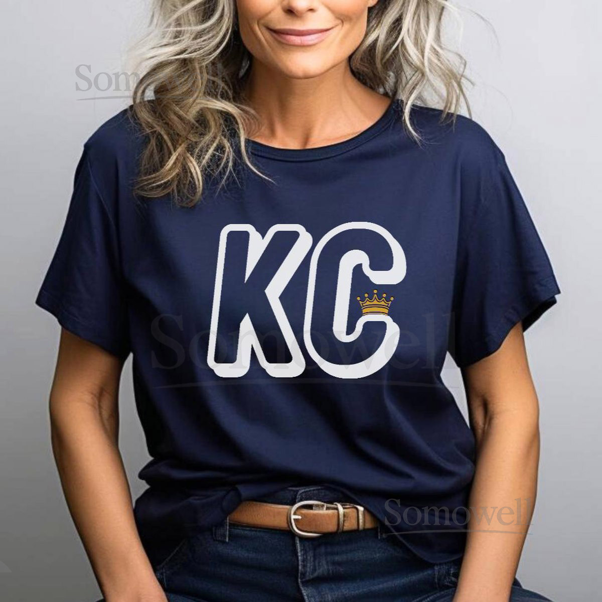 Kansas City Royals Tee Unisex KC Crown Baseball Shirt_432