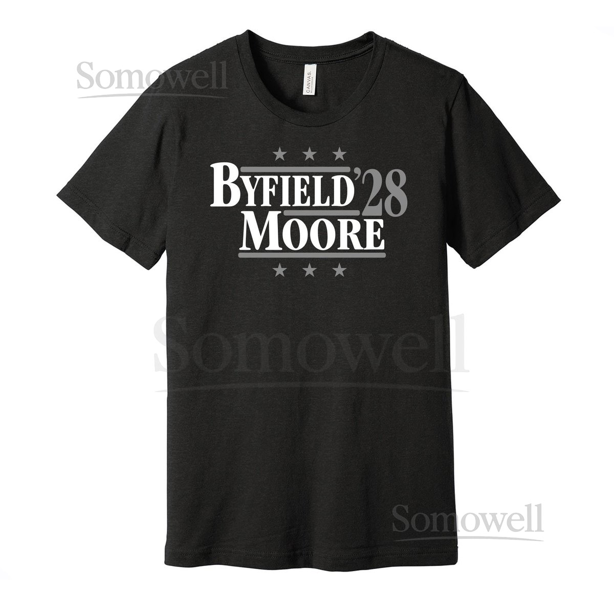 Byfield Moore '28 - Political Campaign Parody Tee - Hockey Legends For President Fan Shirt S M L XL XXL 3XL Lots of Color Choices_37