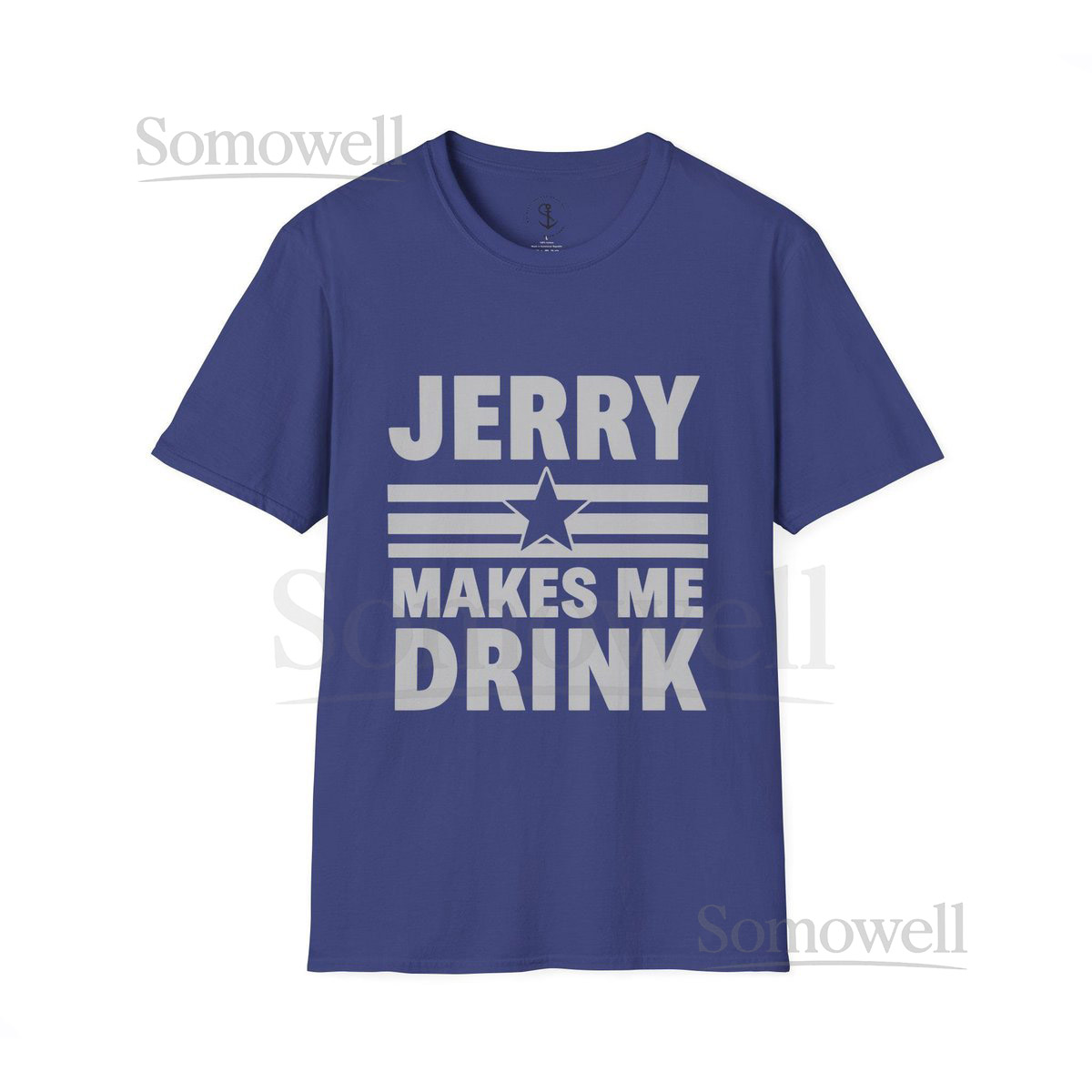 Dallas Football Unisex T-Shirt Jerry Makes Me Drink Cowboys Football Tee Funny Fan Shirt Gift for Sports Lover_256