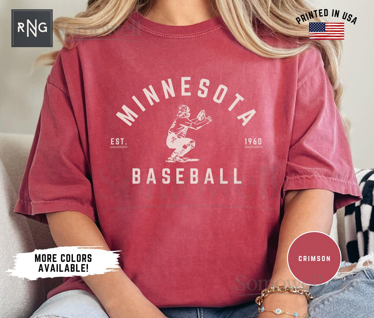 Minnesota Baseball Shirt Retro Twin Baseball Tshirt Minnesota Sports Tee Twin Baseball Shirt Baseball Fan Gift Twin Baseball Fan Gift_586