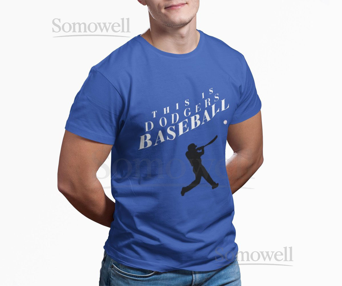 Los Angeles Dodgers Baseball Unisex Tee Sports Fan Shirt LA Baseball T-Shirt Short Sleeve Jersey Dodgers Fan Apparel_620
