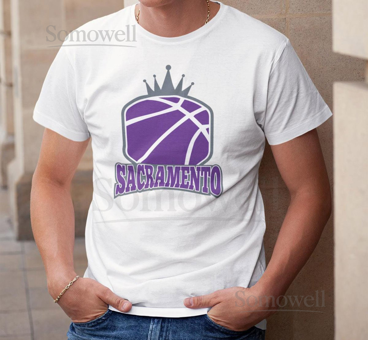 Sacramento Kings T-Shirt Sactown Basketball Fan Apparel_377