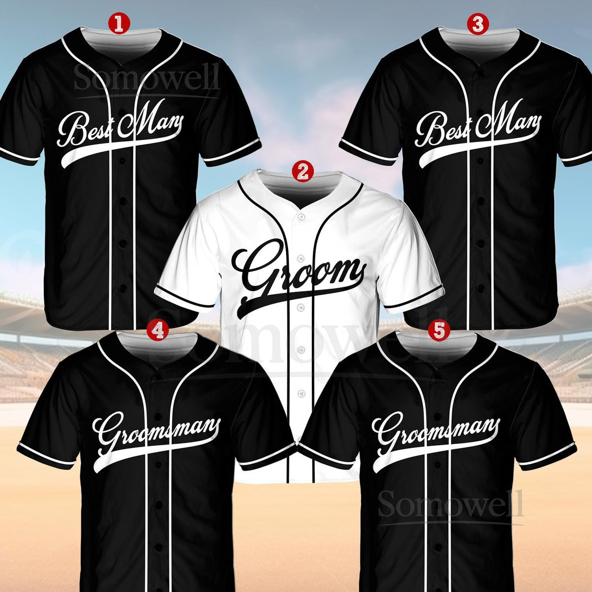 Personalized Groom Groomsmen Baseball Jersey Custom Best Man Jersey Baseball Jersey For Engagement Married Couple Wedding Jersey_165
