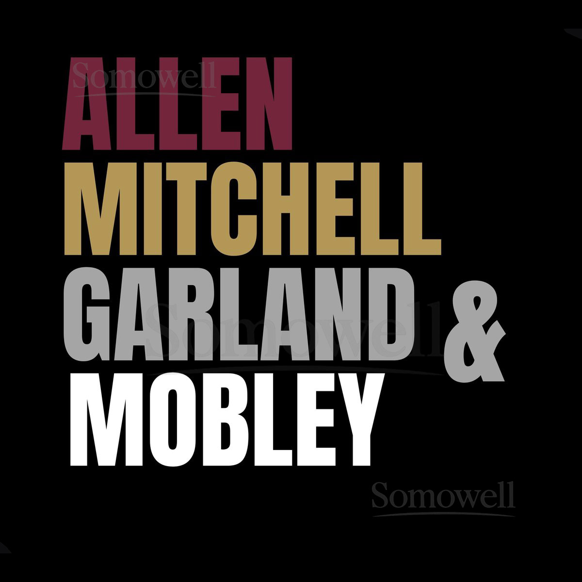 Cleveland Basketball Starting Four T-Shirt Dominating the NBA Ready for the Playoffs Men's Form Fitting_272