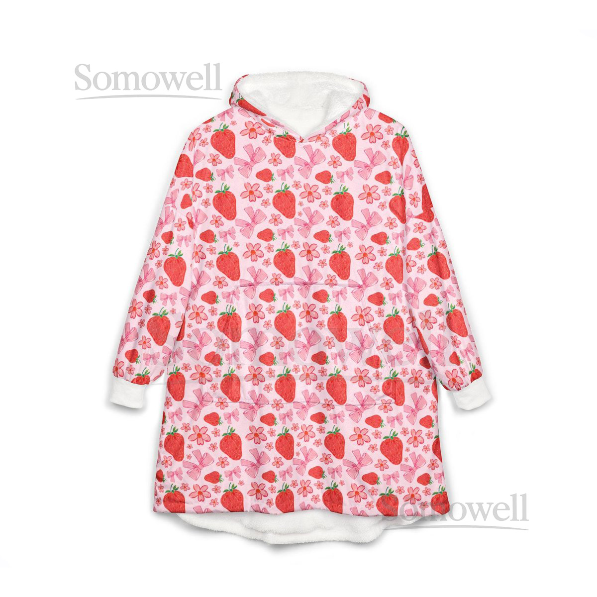 Strawberry Blanket Hoodie Fruit Blanket Hooded Blanket Hoodie Blanket Blanket Hoodie Fleece Blanket Hooded Cape_79