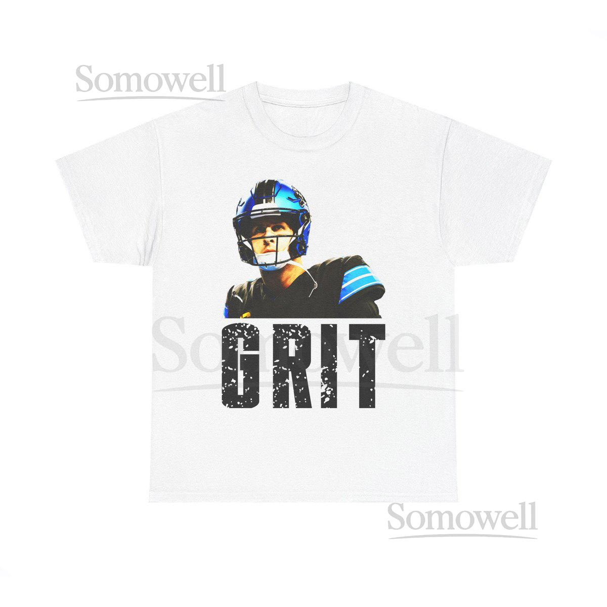 Jared Goff Grit T-shirt Detroit Lions - Unisex Football Fan Apparel Game Day Shirt Lions Merchandise NFL Gift Idea_529