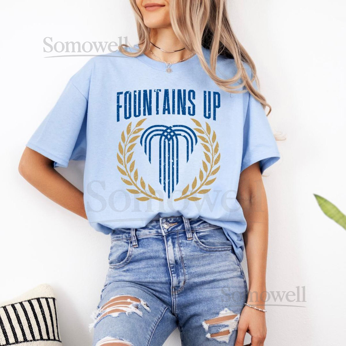 Fountains Up Kansas City Baseball Shirt - Royals Crewneck_286