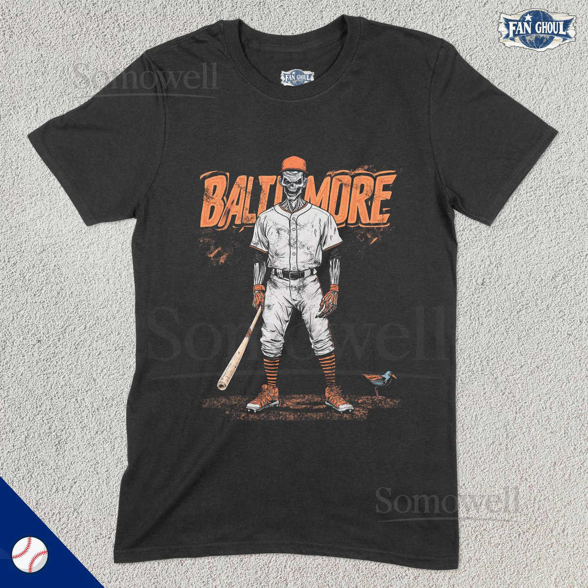 Baltimore Baseball Shirt Maryland Baseball Sports Team Clothing Baseball Fan Gift Baseball Lover Apparel Vintage Baseball Oriole_38