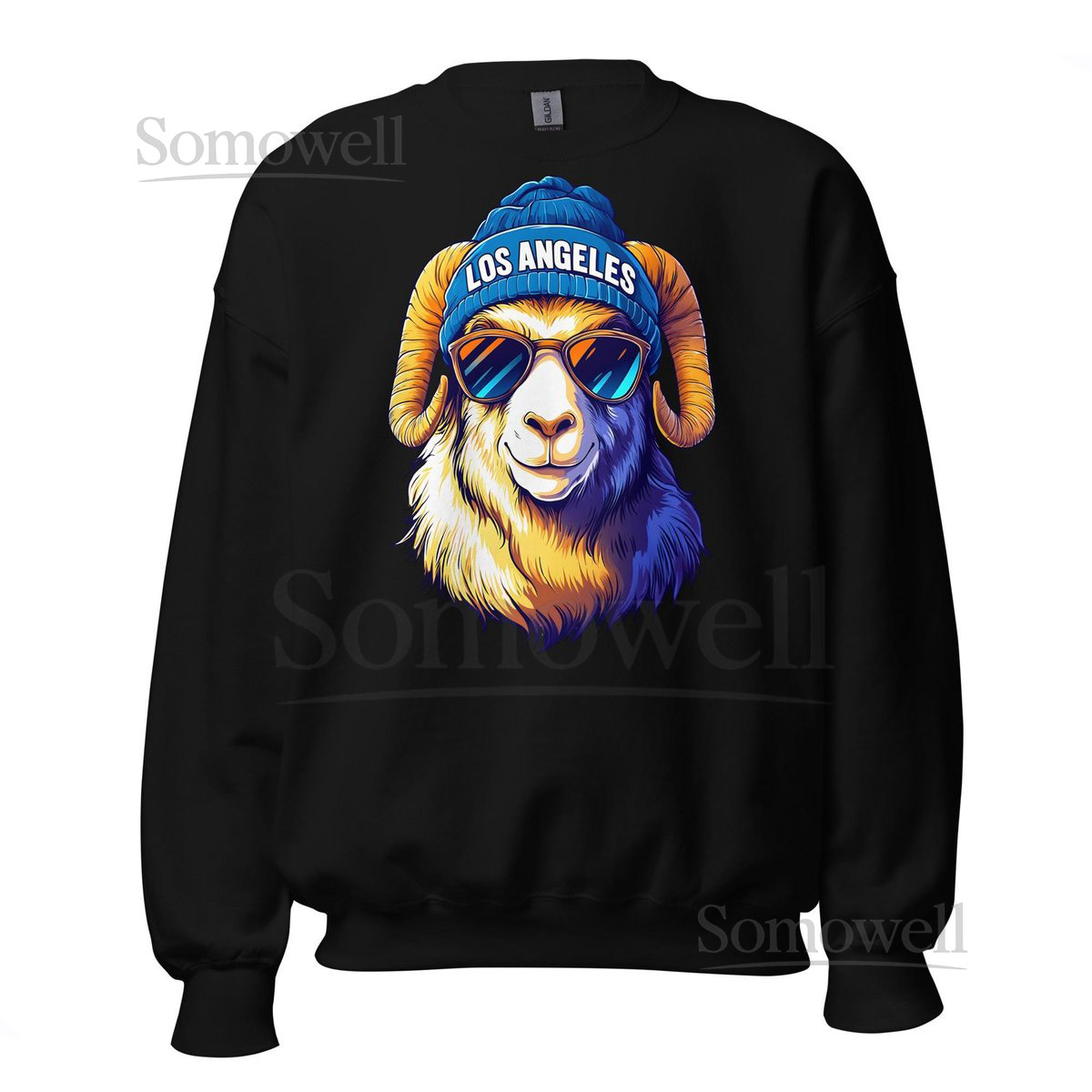 Los Angeles Spirit Animal Football Ram Fan Mascot Unisex Sweatshirt_100