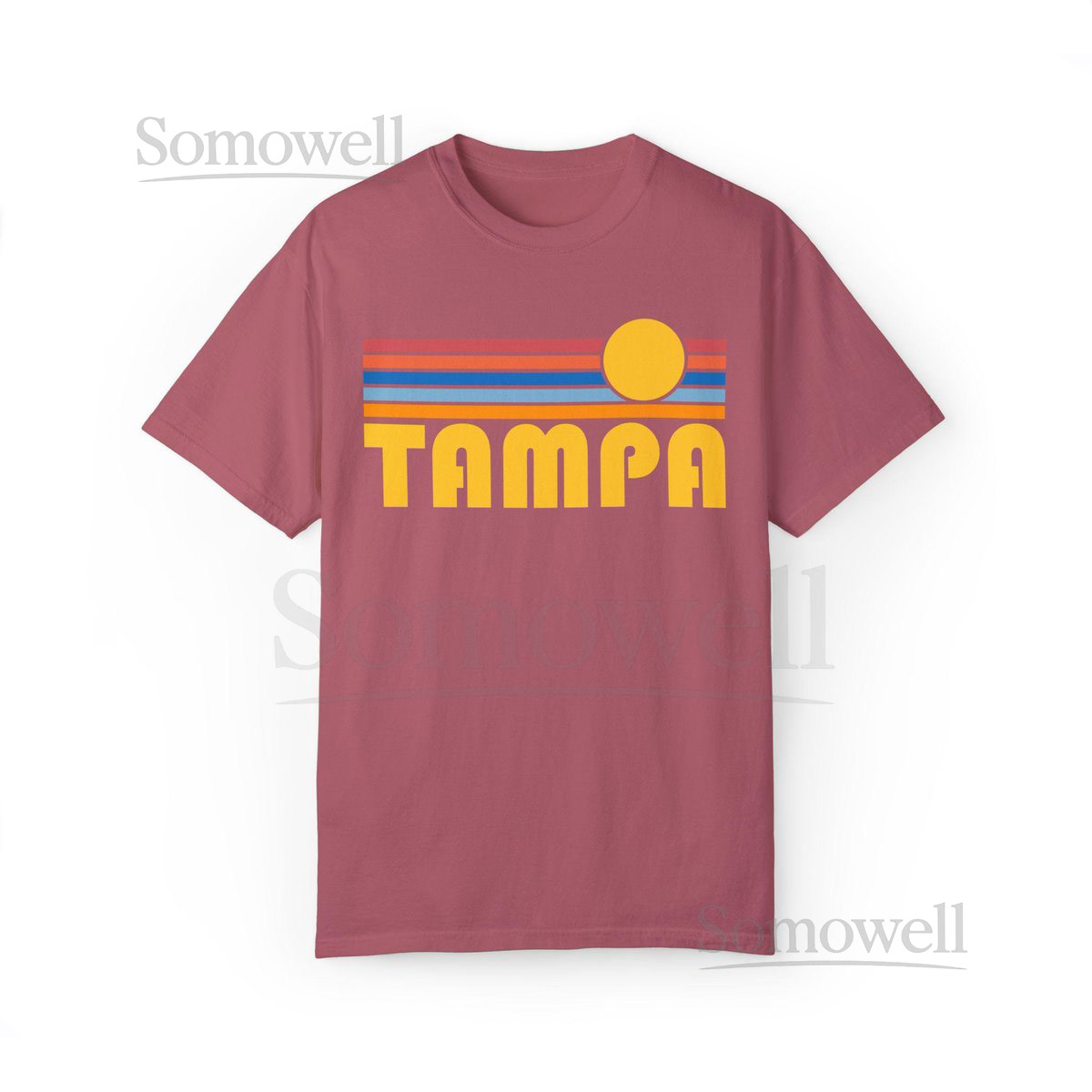 Tampa Florida Graphic Tee Comfort Colors Retro Unisex Tampa T shirt_211