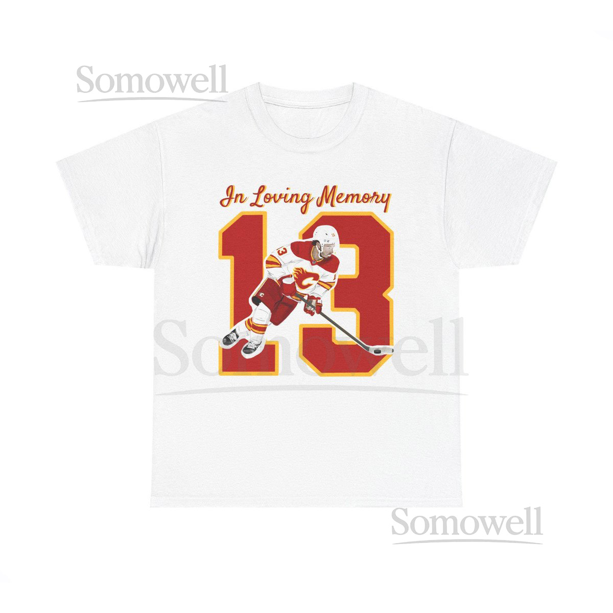 Johnny Gaudreau Unisex Heavy Cotton Tee_214