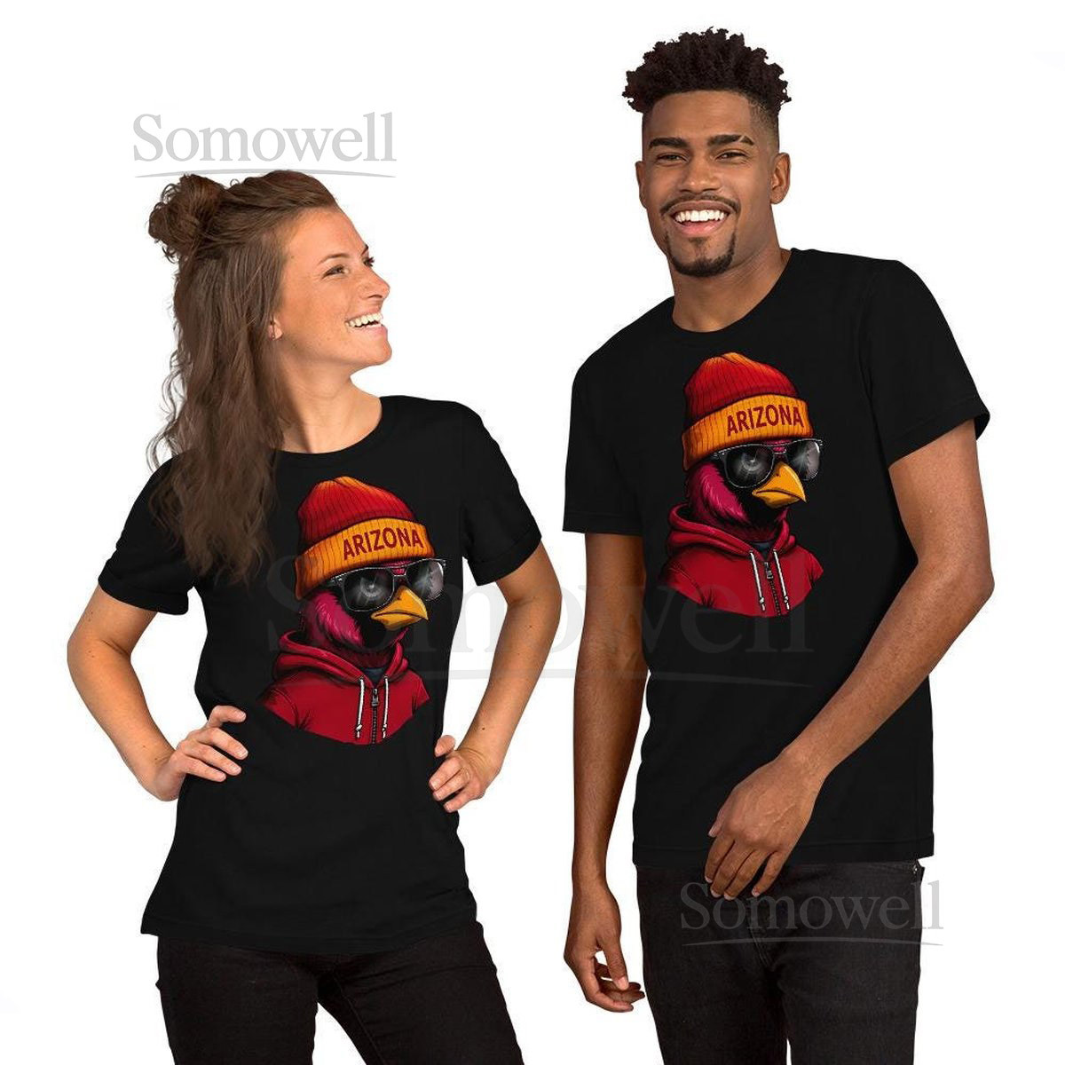 Arizona Spirit Animal Football Cardinal Fan Mascot Unisex t-shirt_94