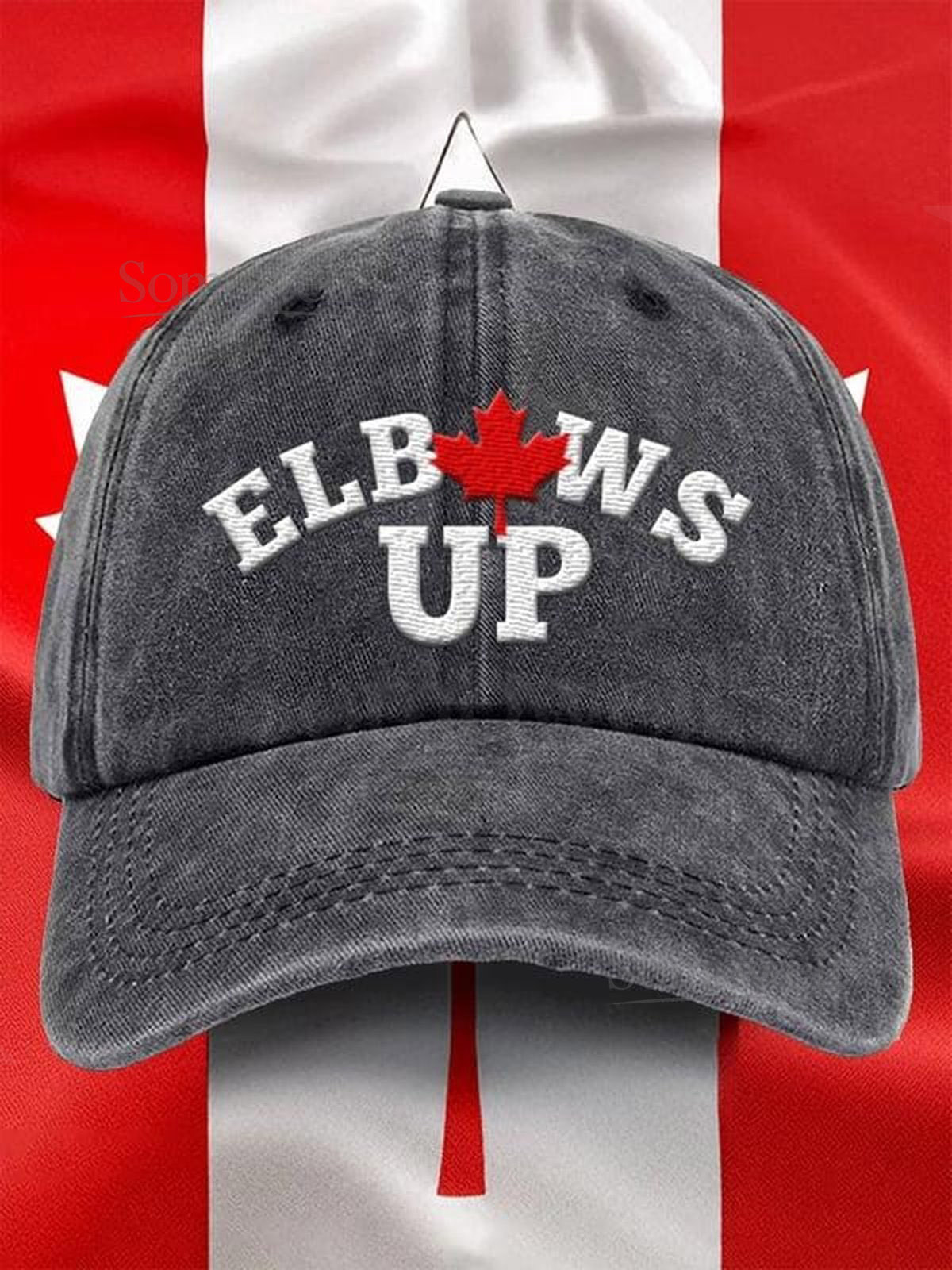 Embroidered Elbows Up Canada Cap Maple Leaf Canada Hat Strong And Free Canadian Classic Cap Canada Men Hat Gift For Canadians_77