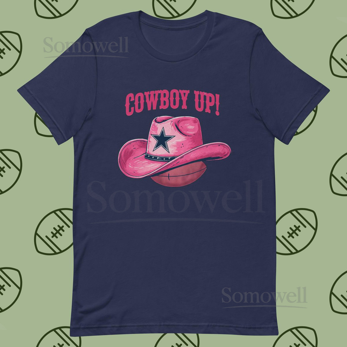 Cowboy Up Dallas Football Shirt Unisex Texas Fan Tee_83