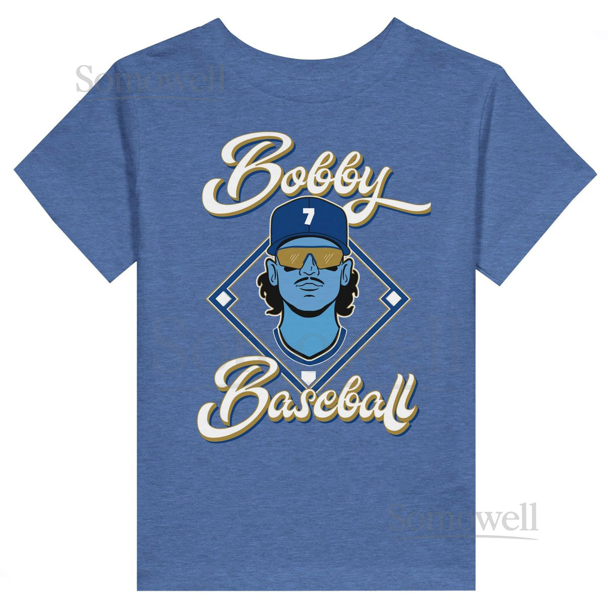 Kansas City Royals Bobby Witt Jr. t-shirt - Toddler Staple T-Shirt Bella Canvas 3001T_415
