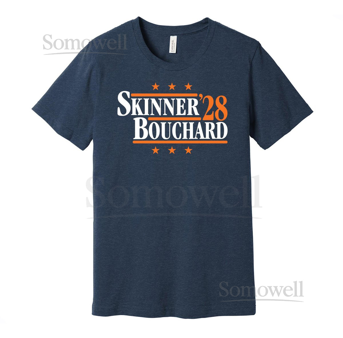 Skinner Bouchard '28 - Political Campaign Parody Tee - Hockey Legends For President Fan Shirt S M L XL XXL 3XL Lots of Color Choices_383