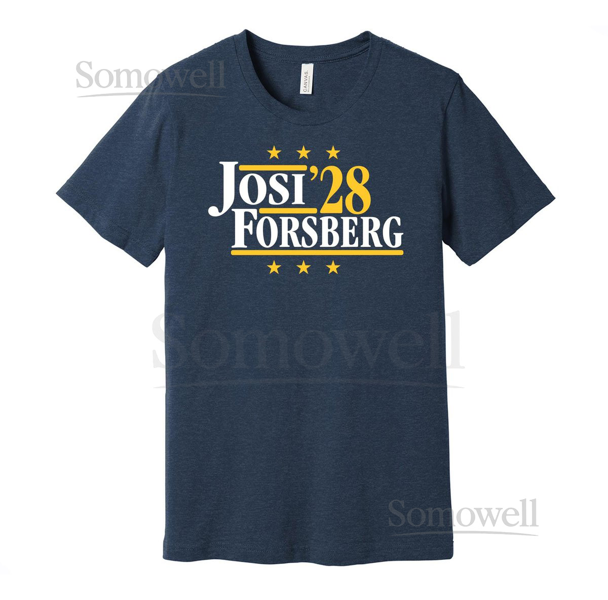 Josi Forsberg '28 - Political Campaign Parody Tee - Hockey Legends For President Fan Shirt S M L XL XXL 3XL Lots of Color Choices_239