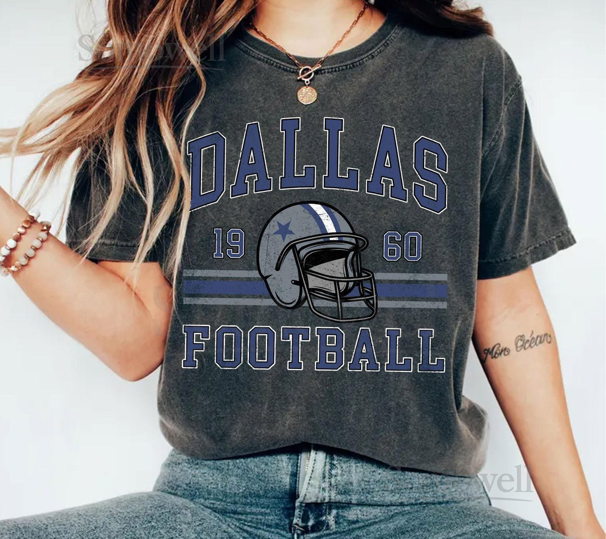 Comfort Colors Dallas Cowboys 1960 Football T-Shirt Cowboys Football Retro Cowboys Shirt for Cowboys Football Fan Dallas Cowboys Gift_68