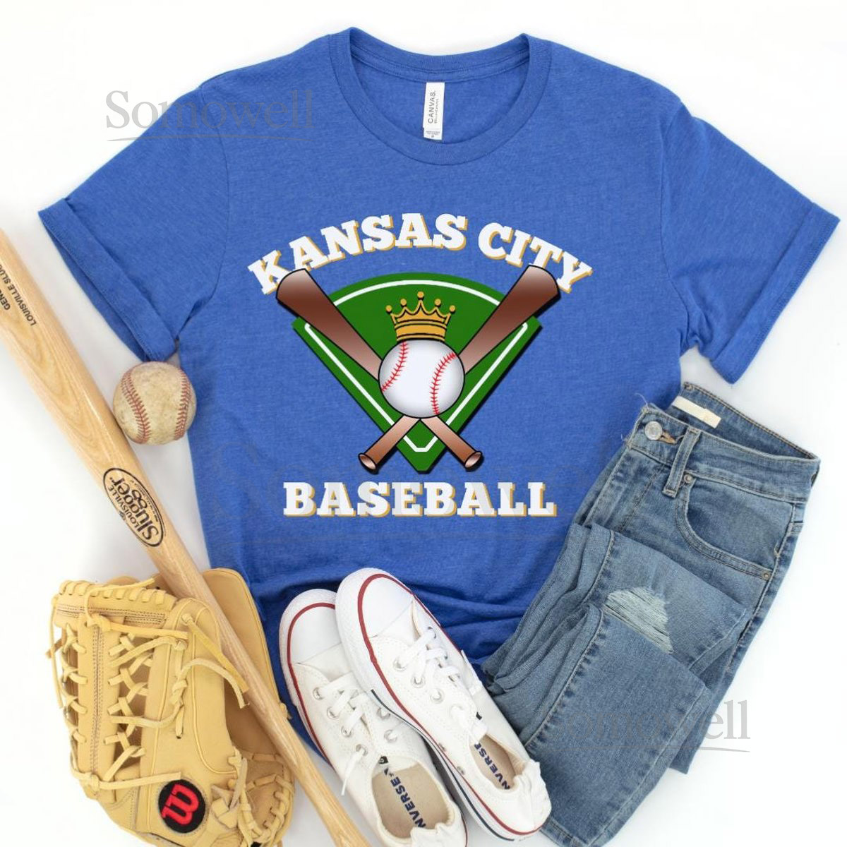 Kansas City Royals Baseball T-Shirt Unisex Crewneck Tee_411