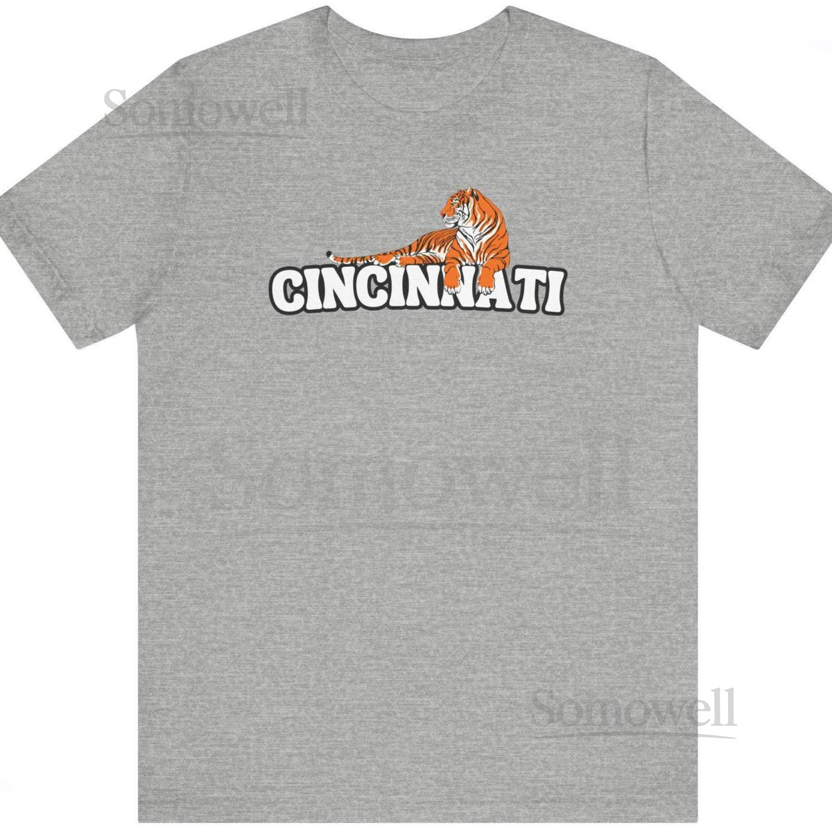 Cincinnati Bengals Tiger T-Shirt Football Fan Souvenir_509