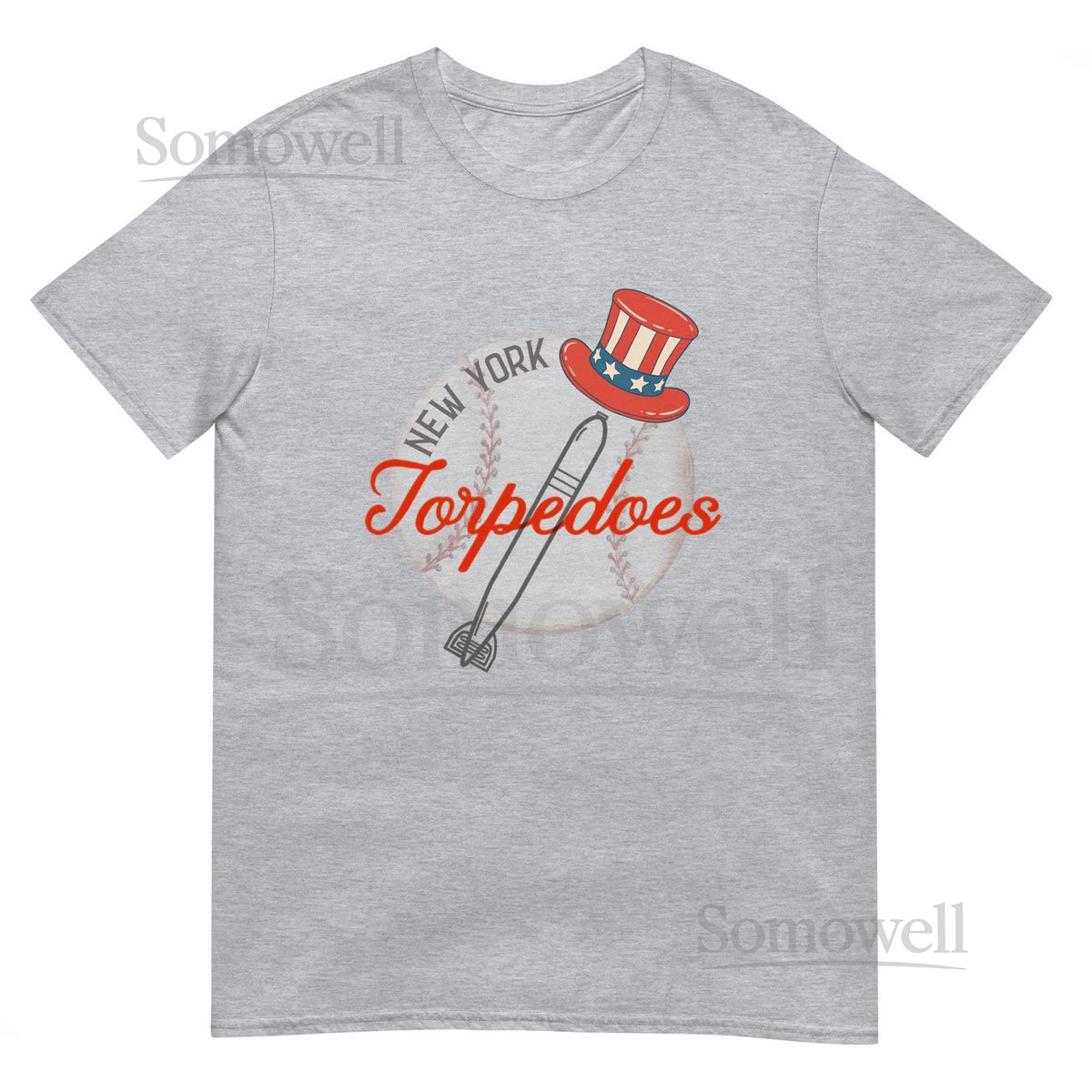 New York Torpedoes Unisex T-Shirt Yankees Torpedo Bat Shirt_16