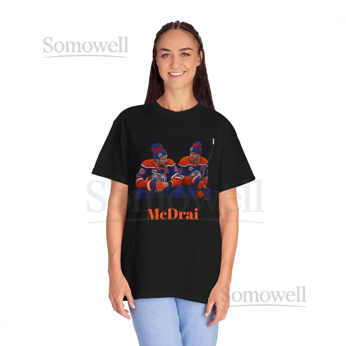 McDavid Draisaitl Shirt Edmonton Oilers Hockey Tee_325