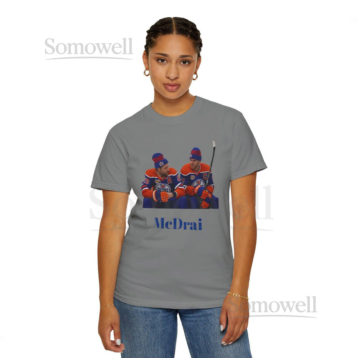 McDavid Draisaitl Shirt - Edmonton Oilers Hockey Tee_324