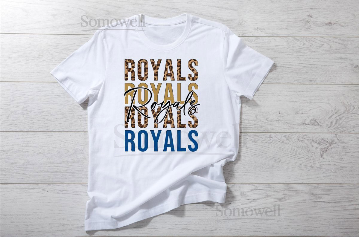 Adult Royals Cheetah Print T-shrit Royals Baseball KC Baseball Baseball Season KC Royals Cheetah_20