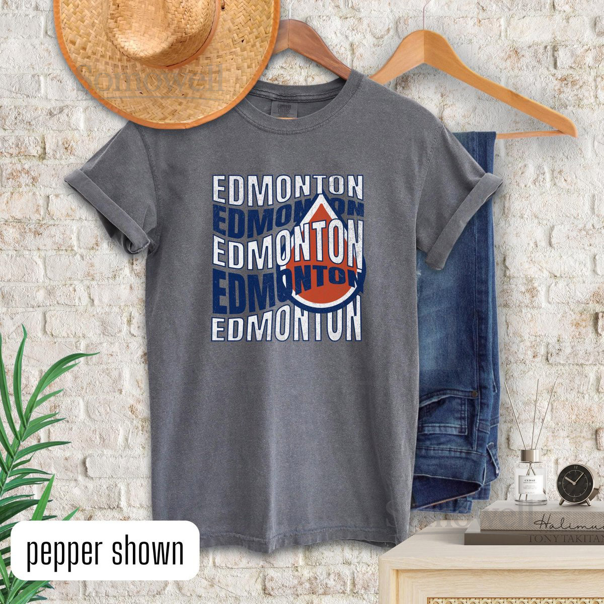 Edmonton Tshirt Oiler T-shirt Edmonton Hockey Merch Gameday Gear Gift for Hockey Fan Unisex Shirt Oiler Hockey Game Crewneck_151