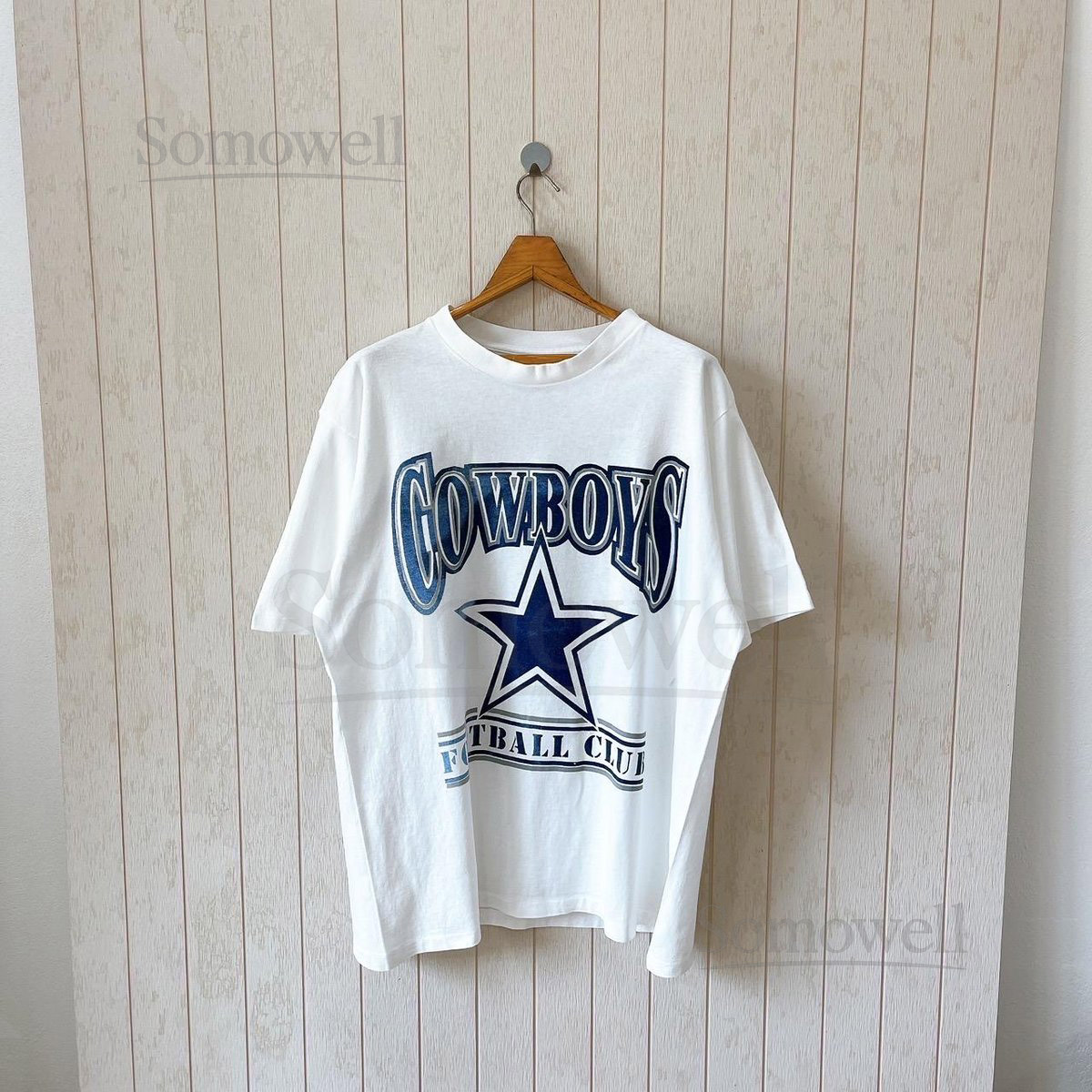 Vintage 90s Dallas Cowboys T-Shirt - NFL Football - Size L_504