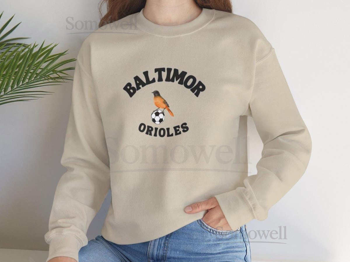 Vintage Baltimore Orioles Sweatshirt Unisex Football Fan Crewneck_642