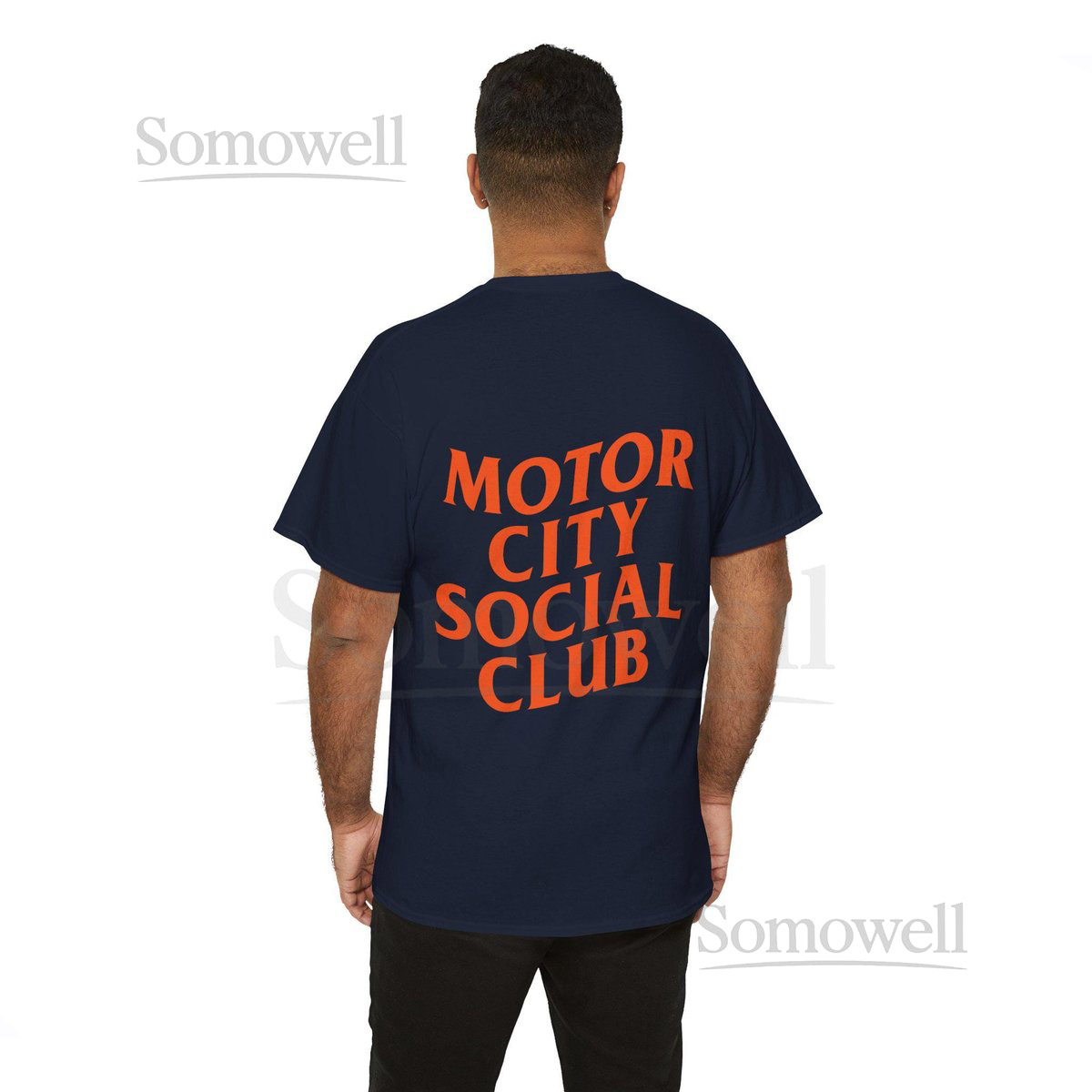 Motor City Social Club Tee - Casual Detroit Tigers Inspired Baseball Shirt_673