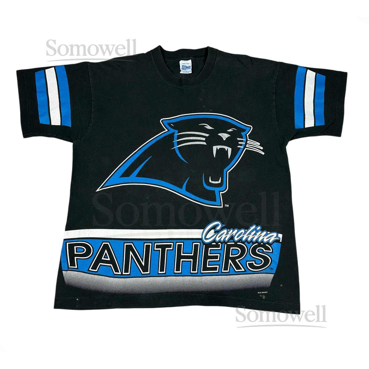 Vintage Carolina Panthers Shirt Salem Sportswear_1047