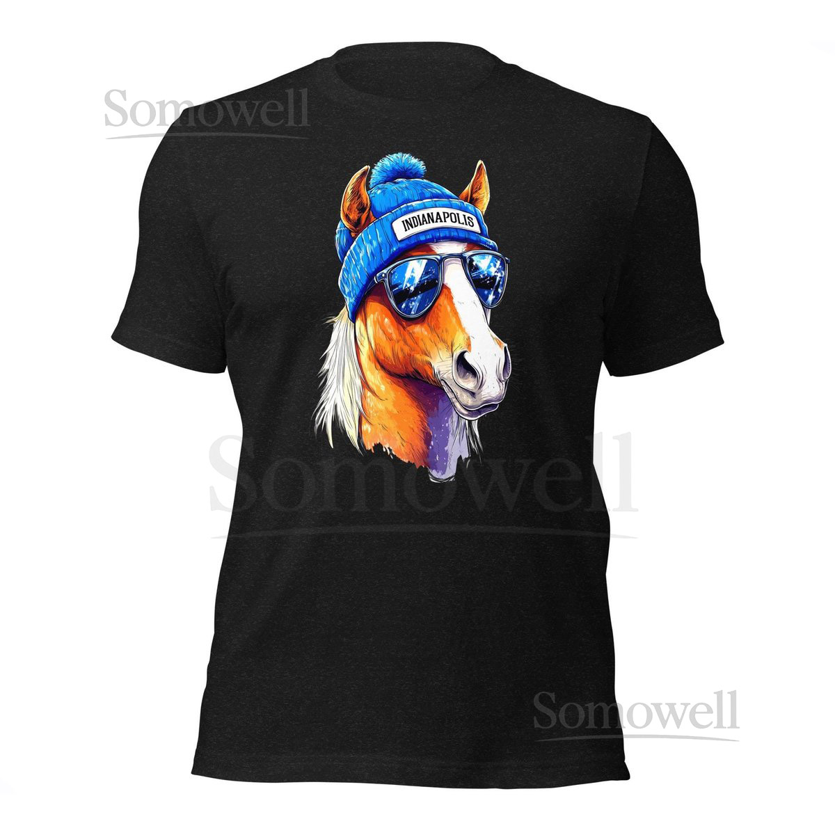 Indianapolis Spirit Animal Colt Football Horse Mascot Unisex t_551