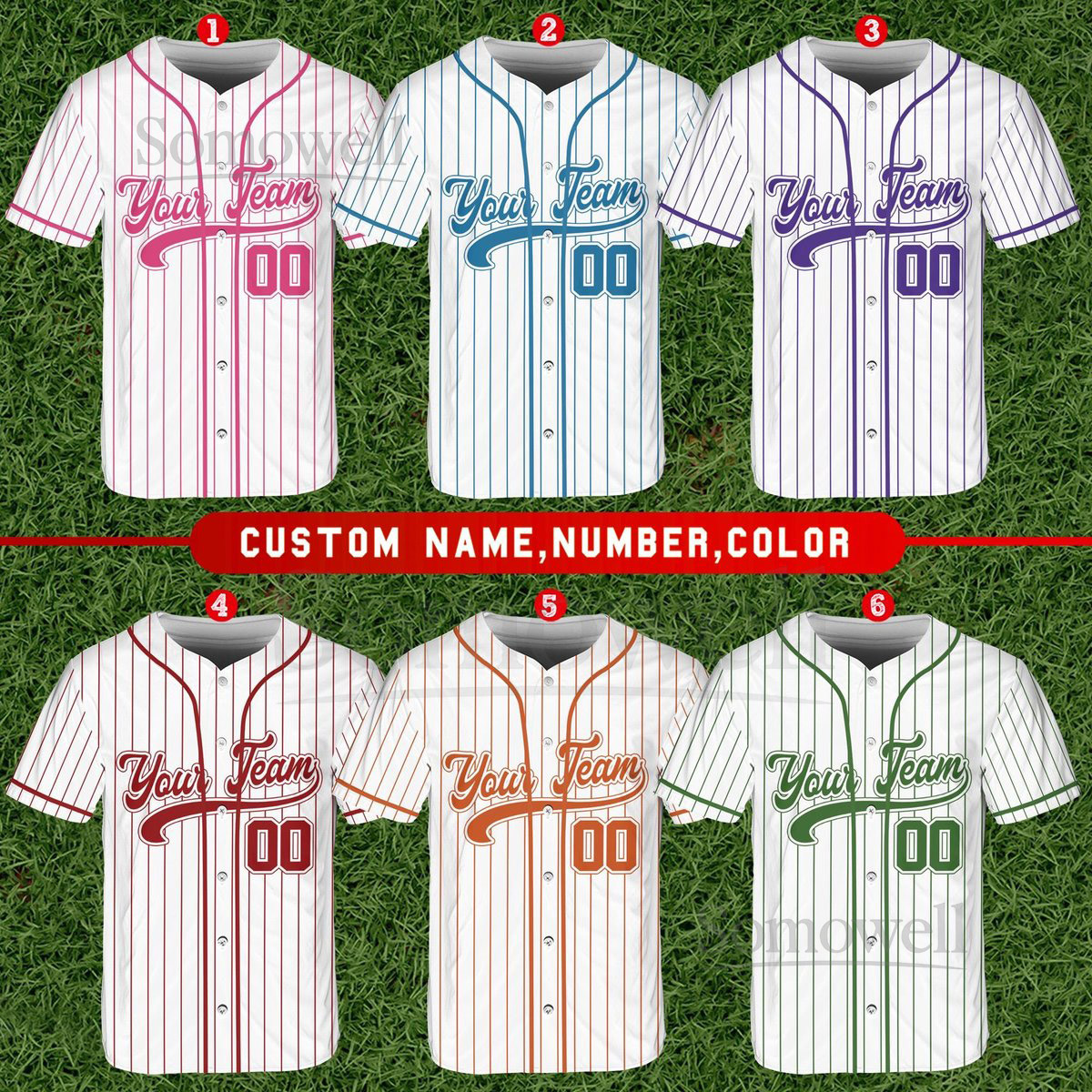 Personalized Team Name And Number Baseball Jersey Custom Baseball Jersey Shirt Baseball Jersey Uniform For Baseball Fans Lovers_582