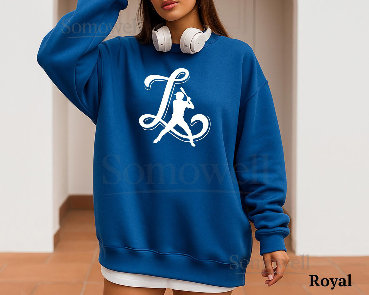 Los Angeles Baseball T-Shirt LA Dodgers Game Day Outfit_608