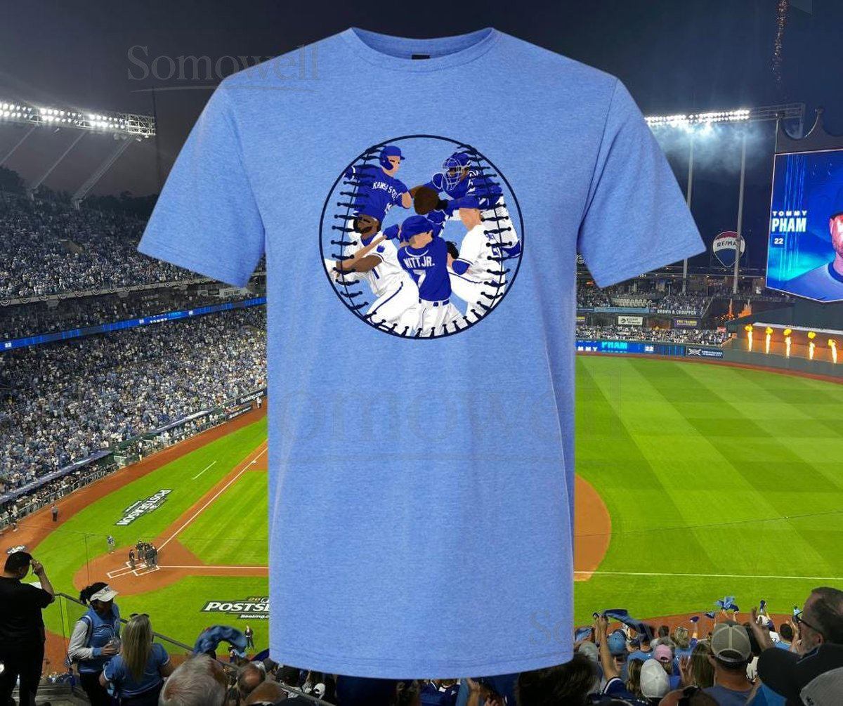 KC Royals Players Baseball Tee_517