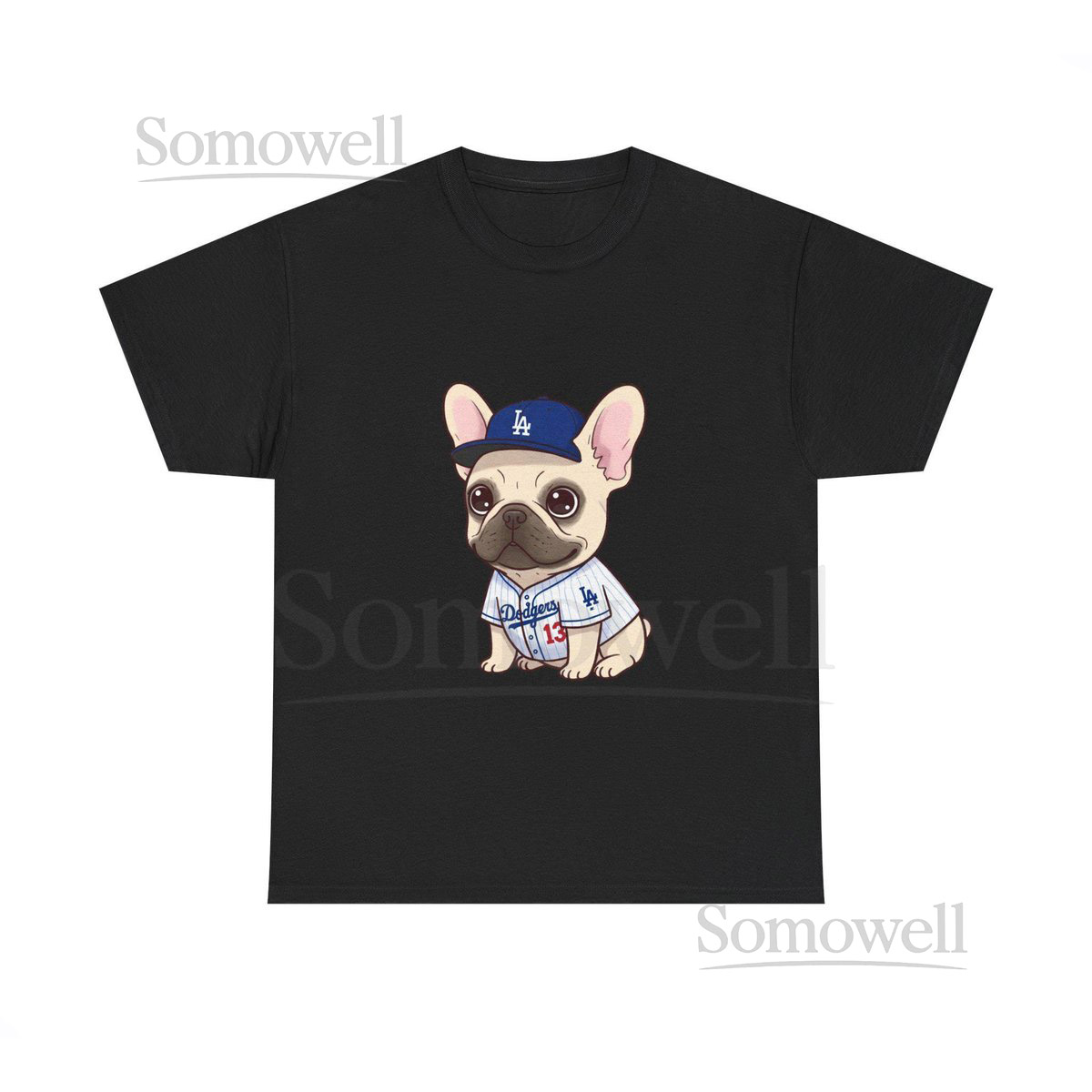Dodgers Frenchie ShirtCustom French Bulldog ShirtFrenchie Mom ShirtFrench Bulldog Dog Mama ShirtFrench Bulldog Lover_318