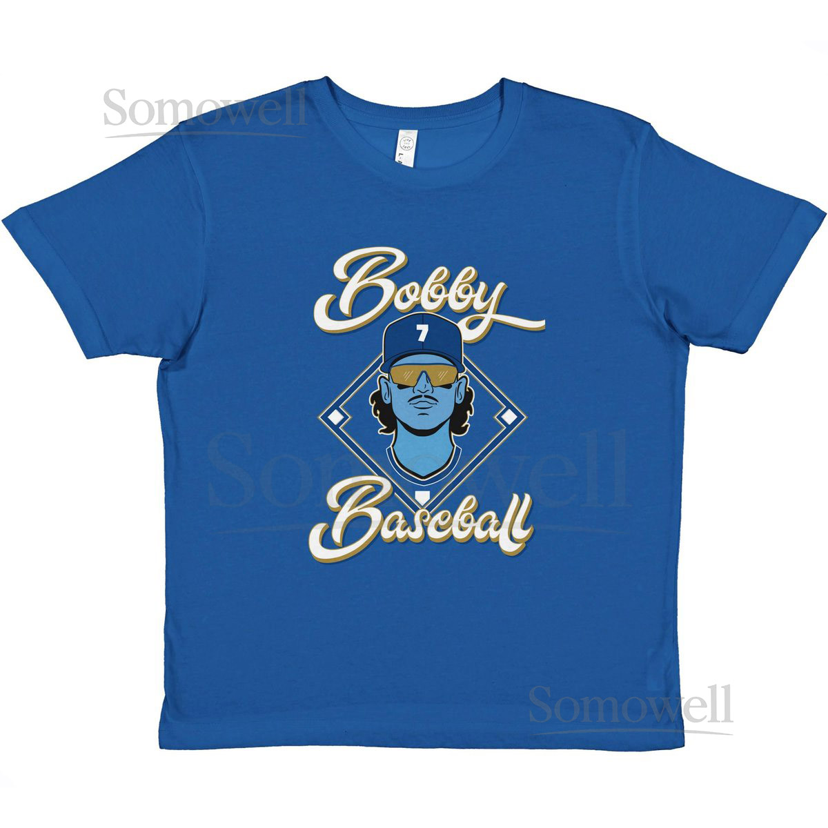 Kansas City Royals Bobby Witt Jr. t-shirt - Premium Kids Crewneck T-shirt_414