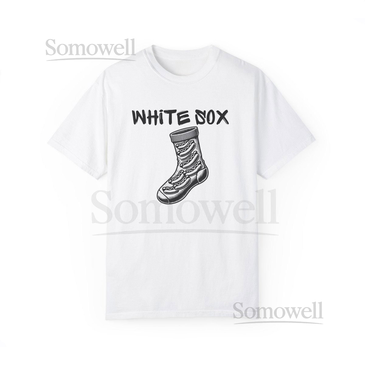 Vintage White Sox Sports-Inspired Unisex T-Shirt Chicago Sports Fan Apparel White Sox Clothing Gift for Baseball Lovers Athletic Tee_558