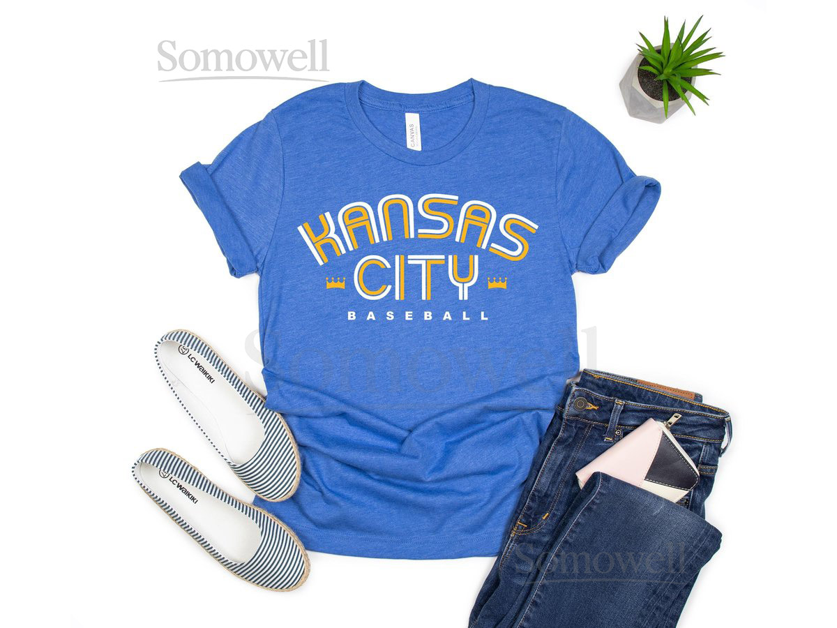 Kansas City Baseball Retro T-shirt_342