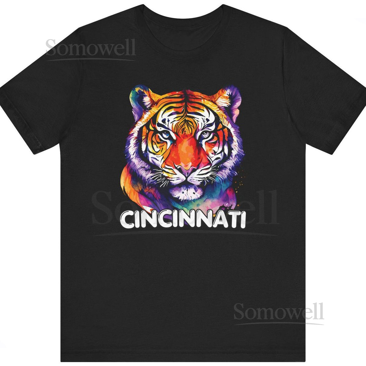 Cincinnati Bengal Tiger T-Shirt Football Fan Souvenir_482