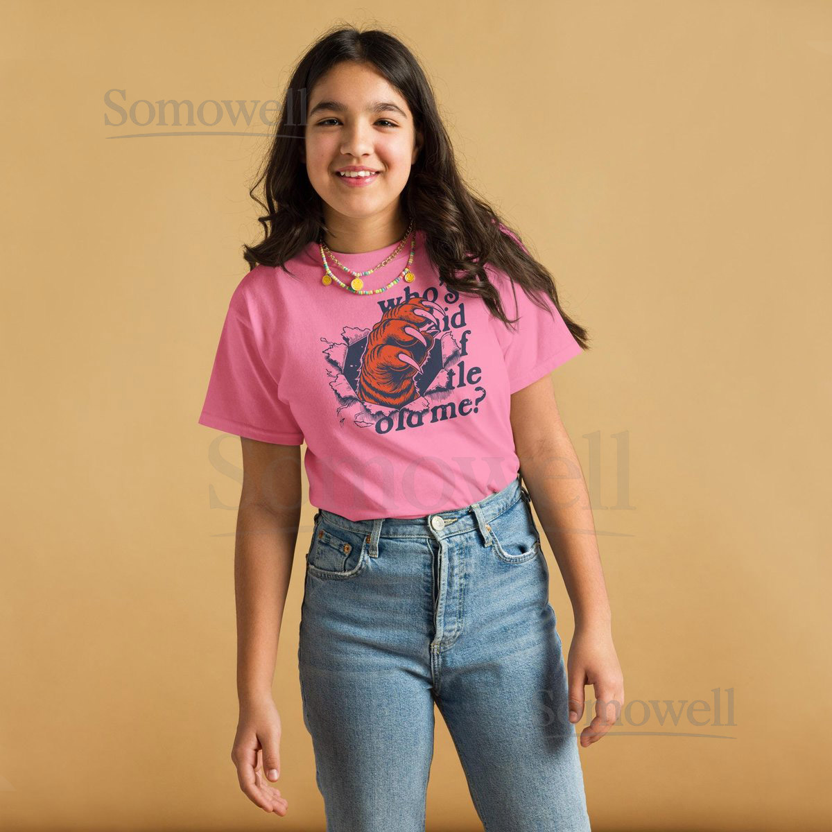 Detroit Tigers x Taylor Swift Youth T-Shirt Tiger Claw Graphic Tee_259