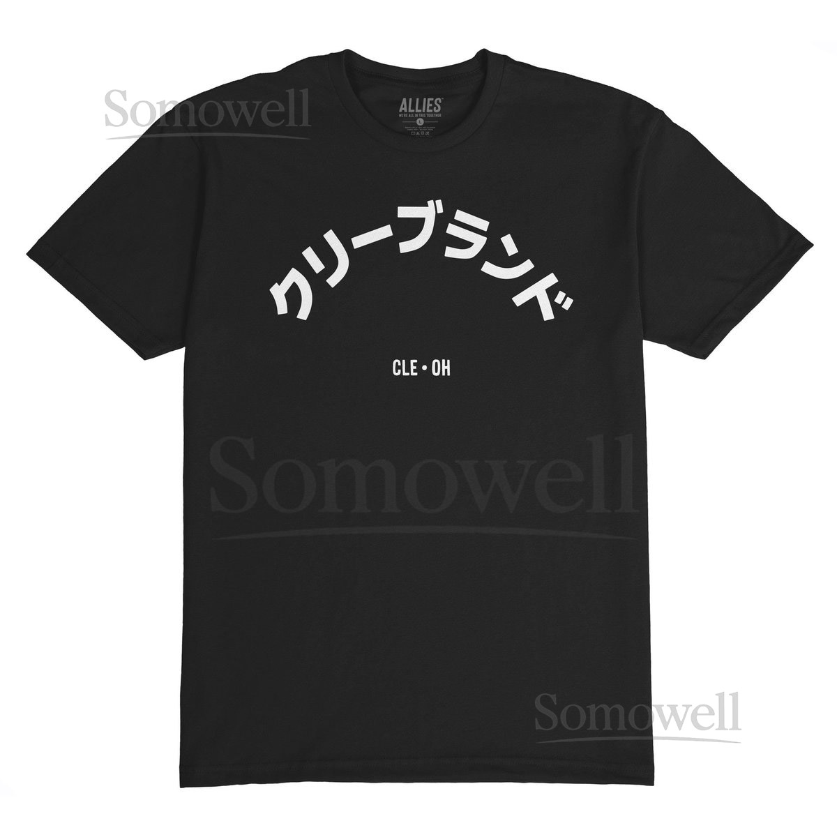 Cleveland Shirt With Japanese Text Unisex Cleveland Graphic Tee For Men Classic City T Shirt Gift For Cleveland Fans And Ohio Natives_339