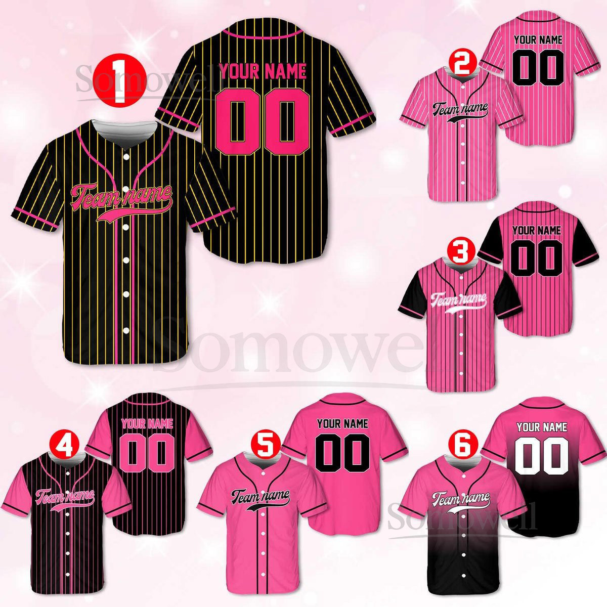 Personalized Team Name And Number Baseball Jersey Custom Baseball Jersey Shirt Baseball Jersey Uniform For Baseball Fans Baseball Lovers_558
