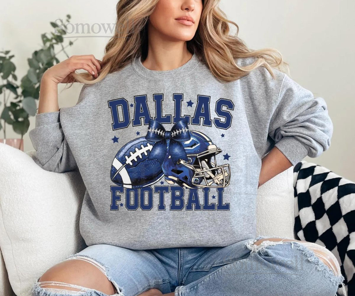 Dallas Football T-Shirt Cowboys Style Fan Apparel_247