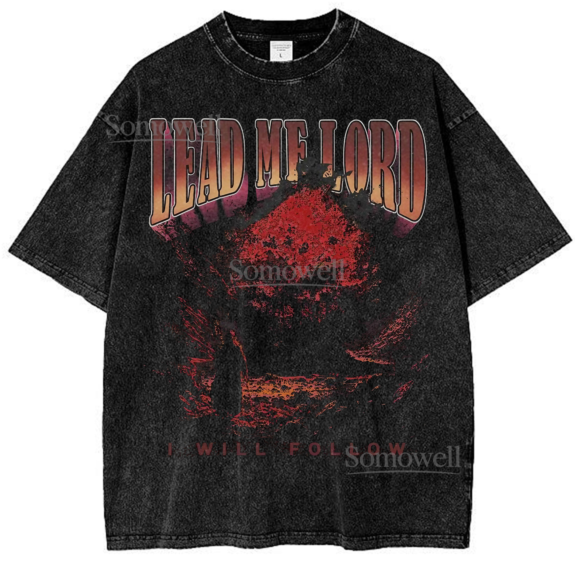 Lead Me Lord Christian Faith Graphic ,hoodie sweatshirt vintage