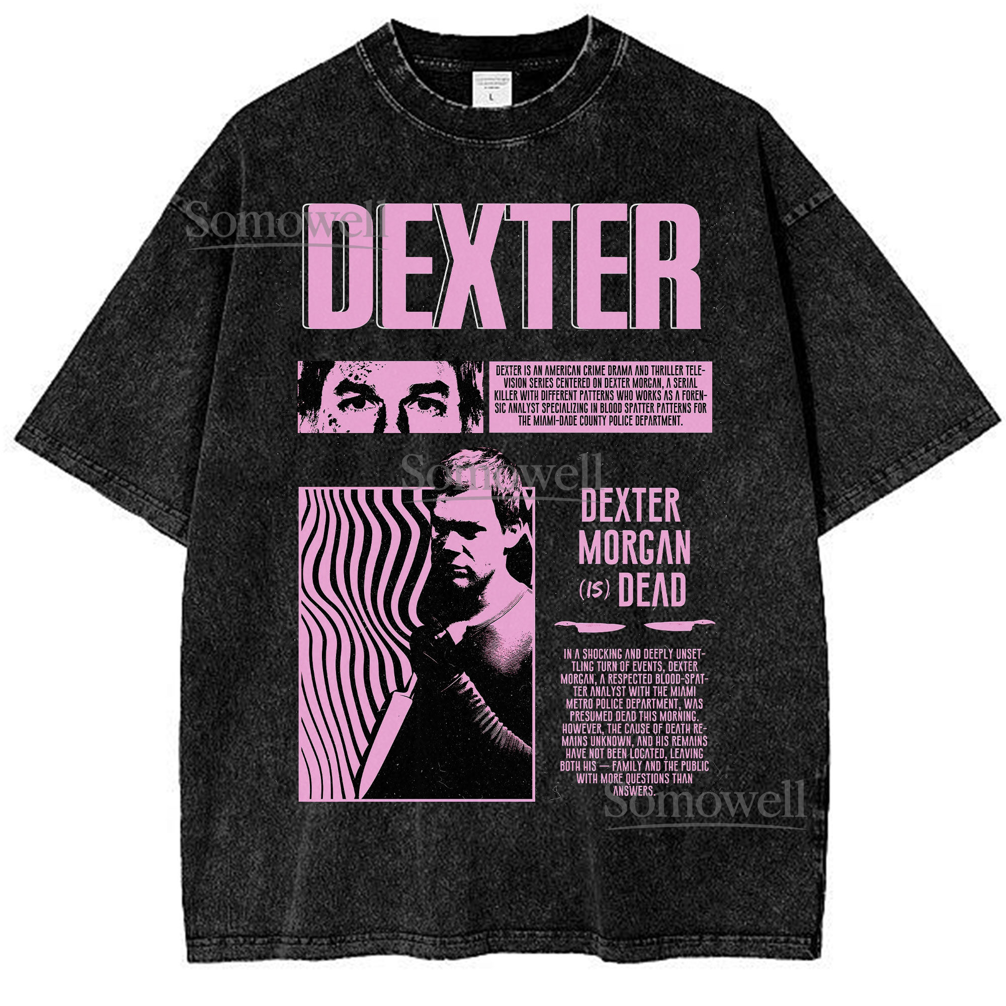 Dexter Morgan TV Show Retro Graphic ,hoodie sweatshirt vintage