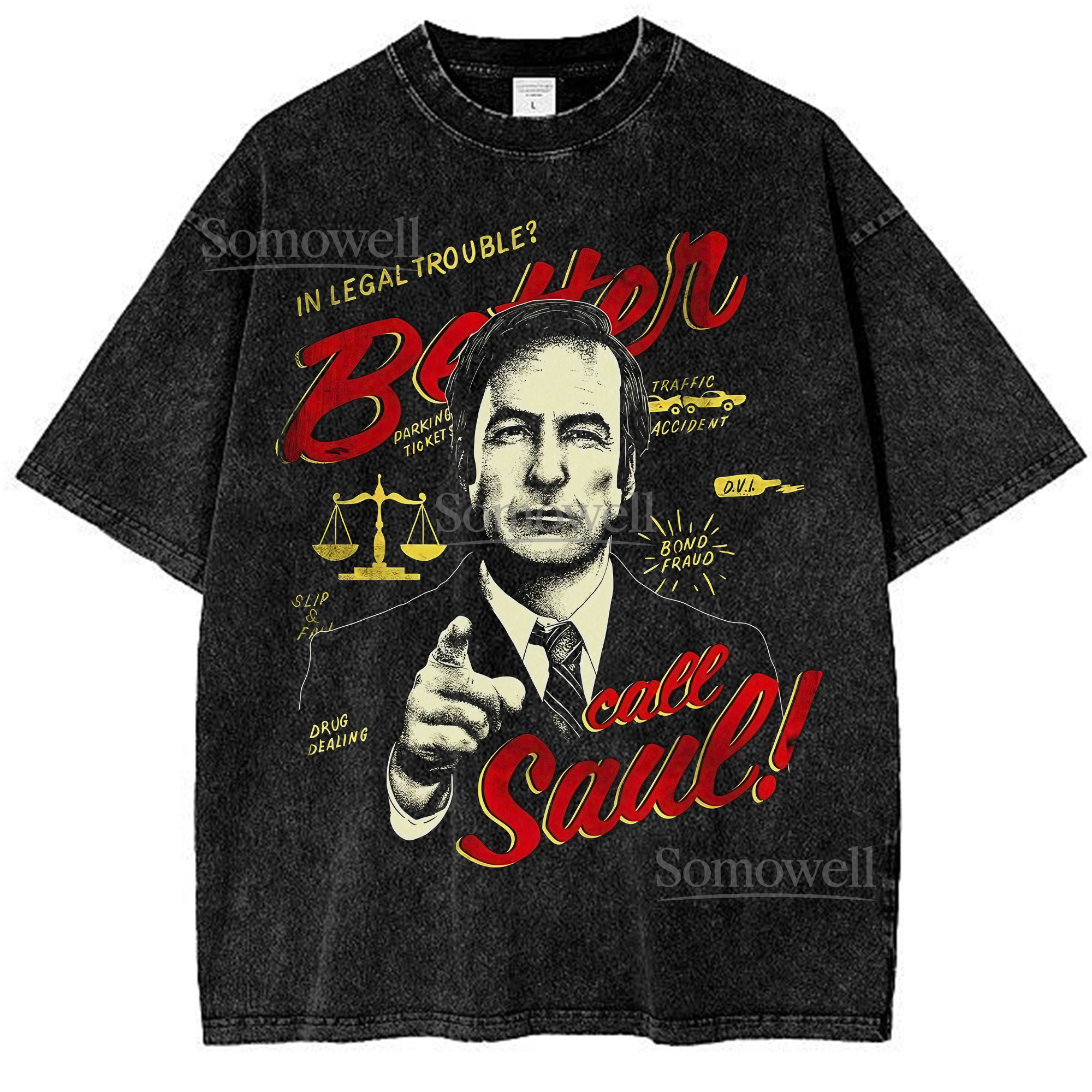 Better Call Saul Legal Help TV Show Graphic ,hoodie sweatshirt vintage